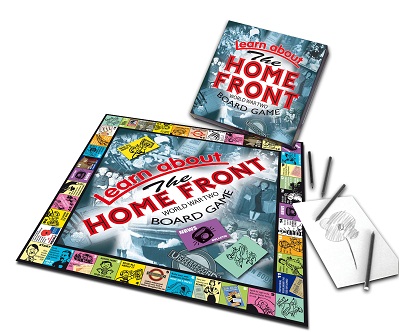 Learn About The Home Front World War Two Board Game- KS2